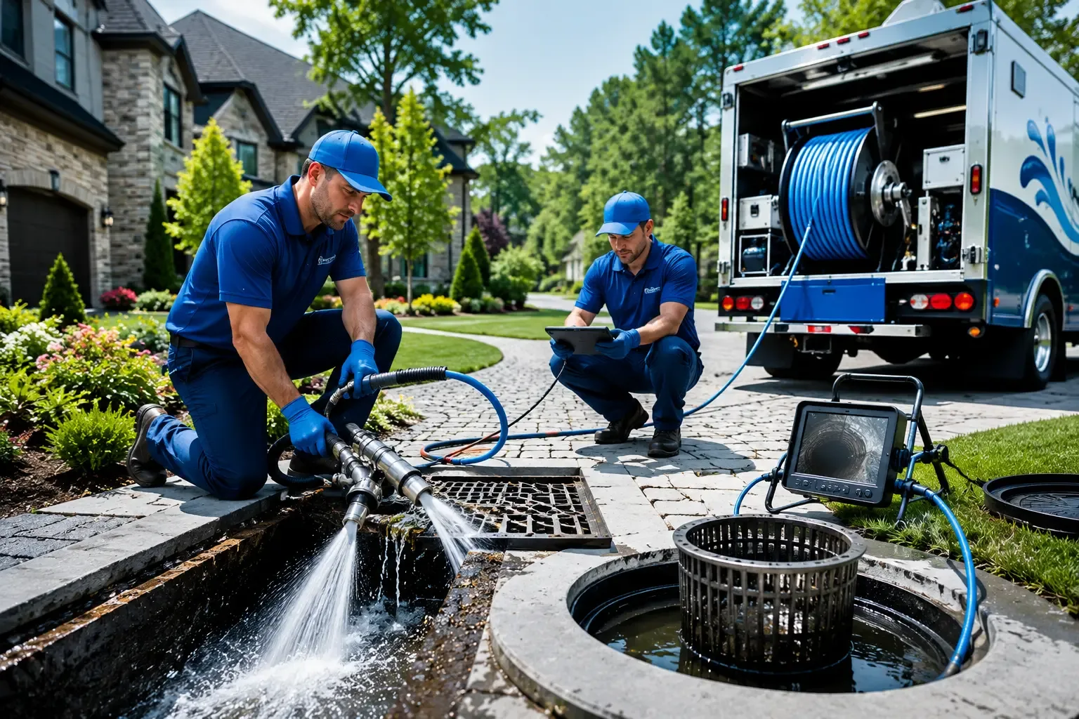 Local outdoor drain cleaning professionals in West Branch, IA